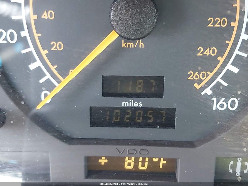 1994 Mercedes-Benz S 600 VIN: WDBGA57E7RA155161 Lot: 43656204