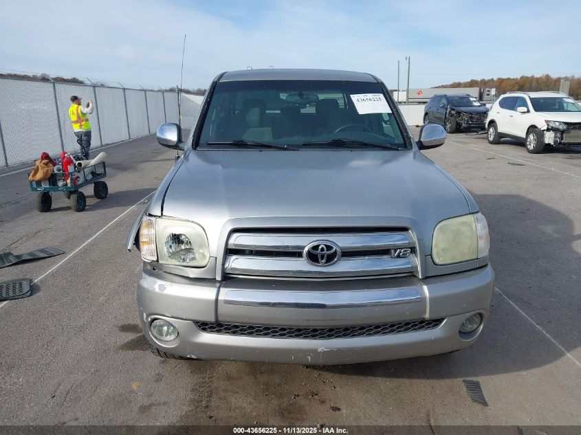2006 Toyota Tundra Sr5 V8 VIN: 5TBDT44166S522374 Lot: 43656225