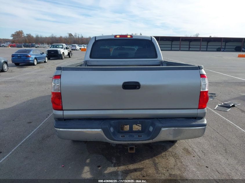 2006 Toyota Tundra Sr5 V8 VIN: 5TBDT44166S522374 Lot: 43656225