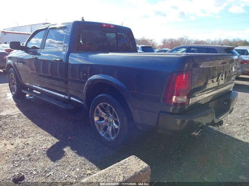 2018 RAM 1500 LIMITED  4X4 6'4 BOX - 1C6RR7WT6JS207500