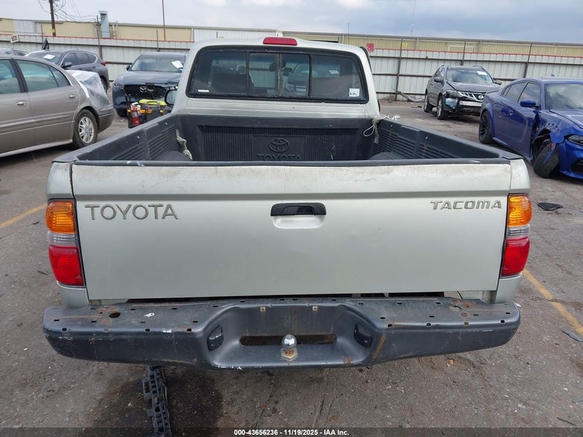 2001 Toyota Tacoma VIN: 5TENL42N61Z723110 Lot: 43656236