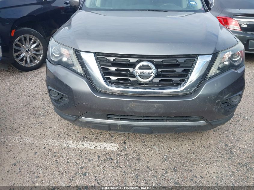 2017 Nissan Pathfinder S VIN: 5N1DR2MM1HC695126 Lot: 43656283
