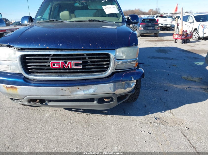 2001 GMC Yukon Xl 1500 Slt VIN: 3GKFK16T41G271382 Lot: 43656388