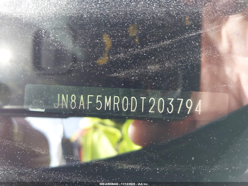 2013 NISSAN JUKE SV - JN8AF5MR0DT203794