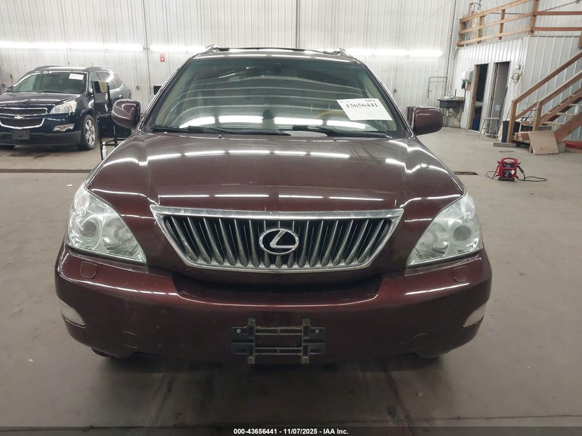 2009 Lexus Rx 350 VIN: JTJHK31U092052260 Lot: 43656441