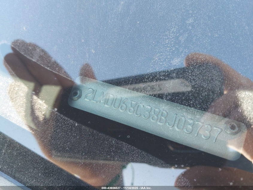 2008 Lincoln Mkx VIN: 2LMDU68C38BJ03737 Lot: 43656527