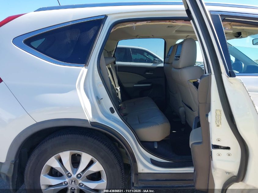 2014 Honda Cr-V Ex-L VIN: 5J6RM3H74EL019374 Lot: 43656531