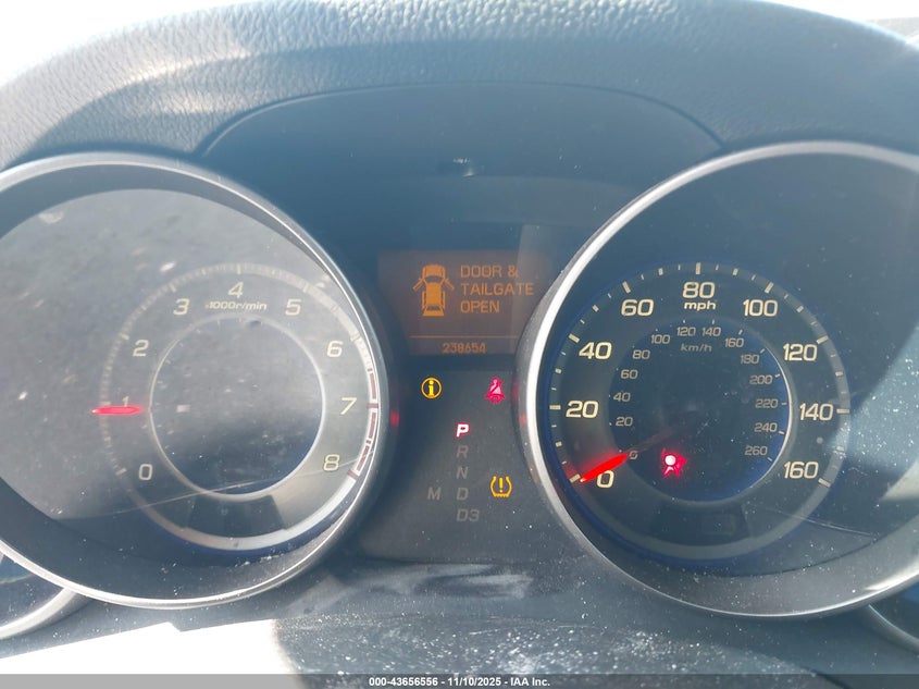 2009 Acura Mdx VIN: 2HNYD28289H520541 Lot: 43656556