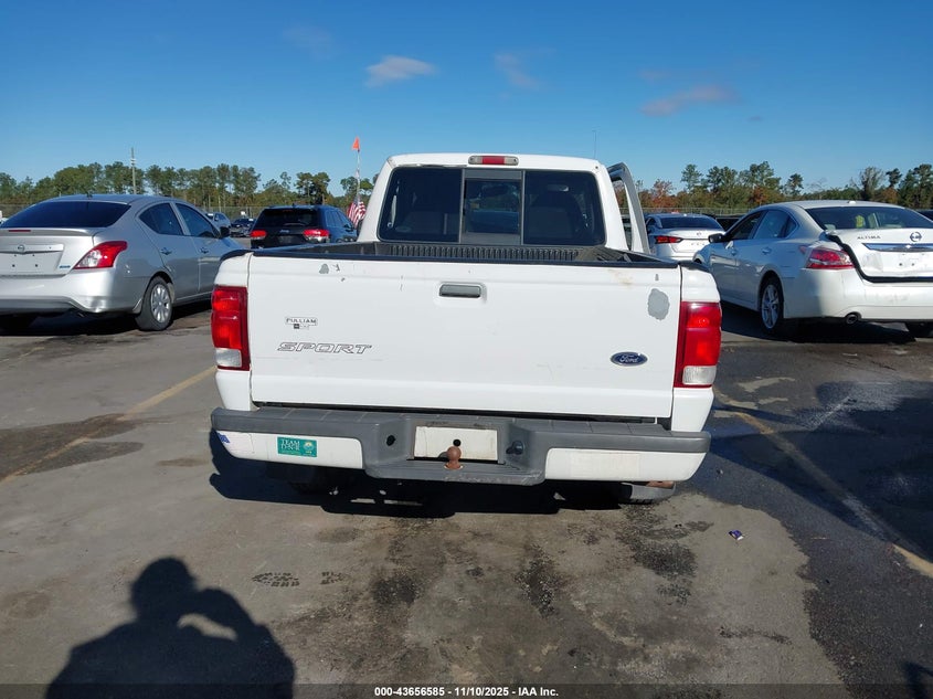 2000 Ford Ranger Xl/Xlt VIN: 1FTYR10CXYPB51987 Lot: 43656585