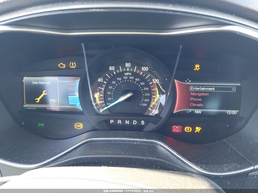 2016 Ford Fusion Se VIN: 3FA6P0T97GR231915 Lot: 43656593