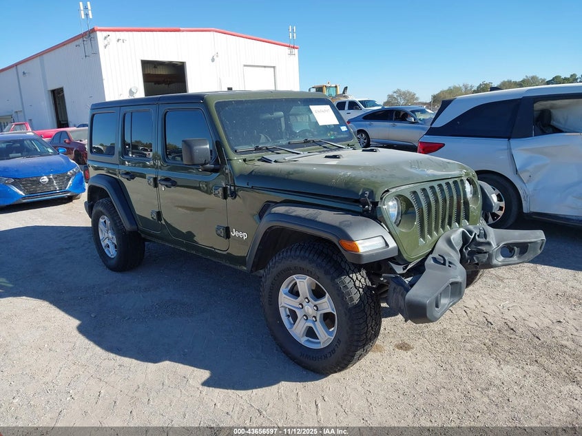 2021 JEEP WRANGLER UNLIMITED SPORT S 4X4 - 1C4HJXDG9MW510169