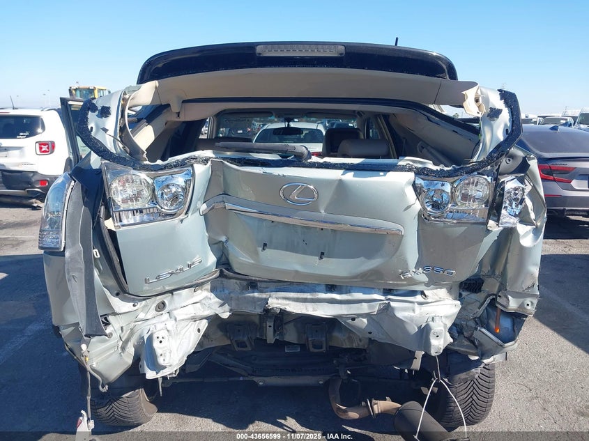 2009 Lexus Rx 350 VIN: 2T2GK31U29C072408 Lot: 43656599