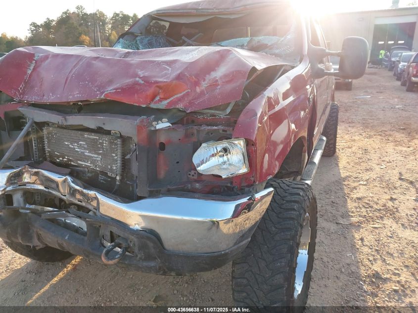 2002 Ford F-250 Lariat/Xl/Xlt VIN: 1FTNW21F22EB45999 Lot: 43656638