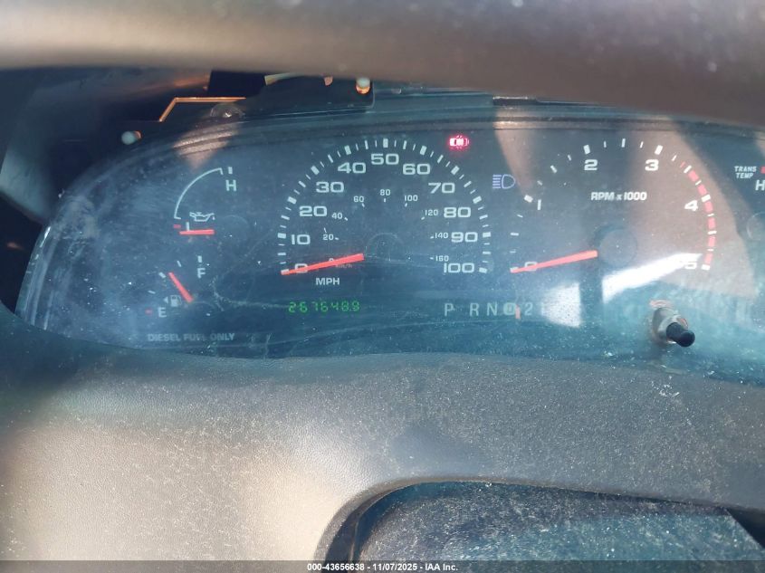 2002 Ford F-250 Lariat/Xl/Xlt VIN: 1FTNW21F22EB45999 Lot: 43656638