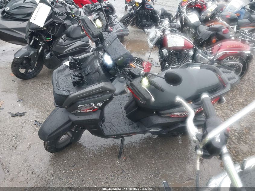 2022 Yamaha Yw125 VIN: RKRSEH9Y1NA001556 Lot: 43656650