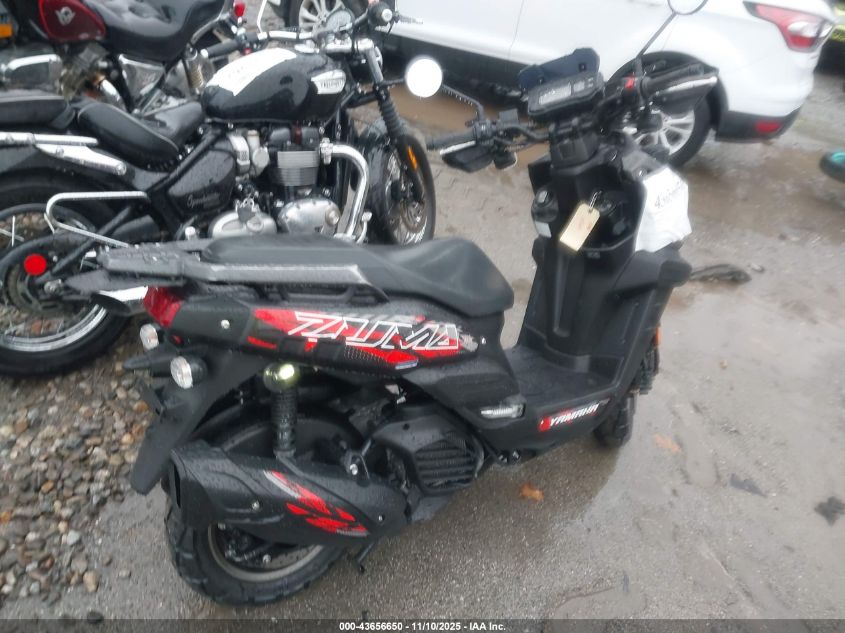 2022 Yamaha Yw125 VIN: RKRSEH9Y1NA001556 Lot: 43656650