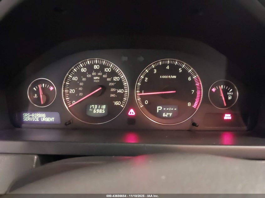 2003 Volvo Xc90 2.5T VIN: YV1CM59H431001183 Lot: 43656654