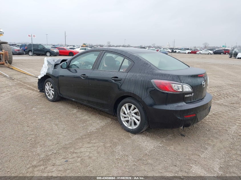 Vin: jm1bl1vf2c1514126, lot: 44151877, mazda mazda3 i touring 20123