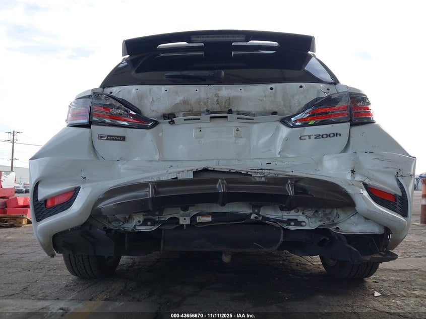 2015 Lexus Ct 200H VIN: JTHKD5BH7F2235343 Lot: 43656670