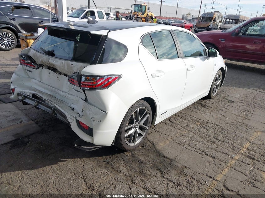 JTHKD5BH7F2235343 2015 LEXUS CT photo no. 4