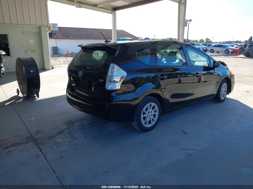 JTDZN3EU7C3079174 2012 TOYOTA PRIUS V (+) photo no. 4