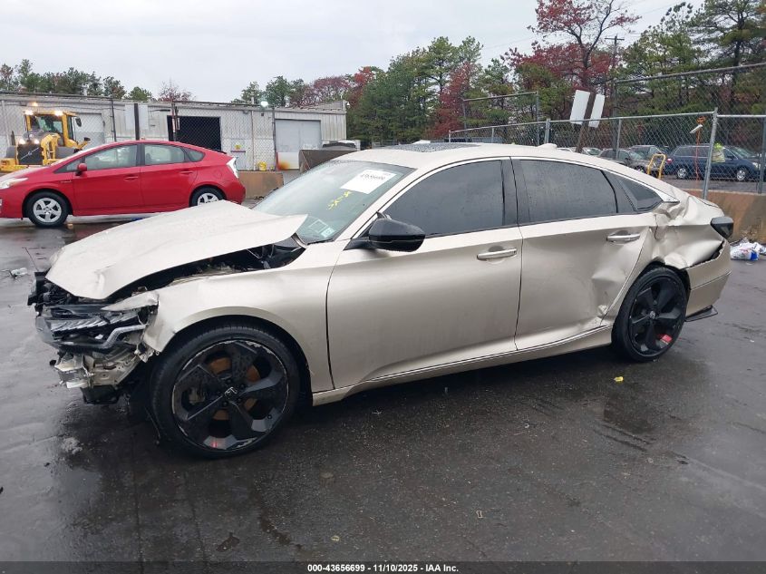 2018 Honda Accord VIN: 1HJCV1F96JA052928 Lot: 43656699