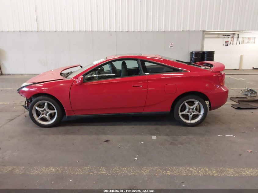 2000 Toyota Celica Gts VIN: JTDDY38T0Y0033392 Lot: 43656730