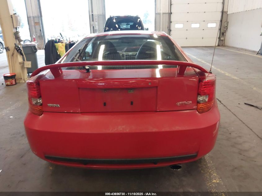2000 Toyota Celica Gts VIN: JTDDY38T0Y0033392 Lot: 43656730