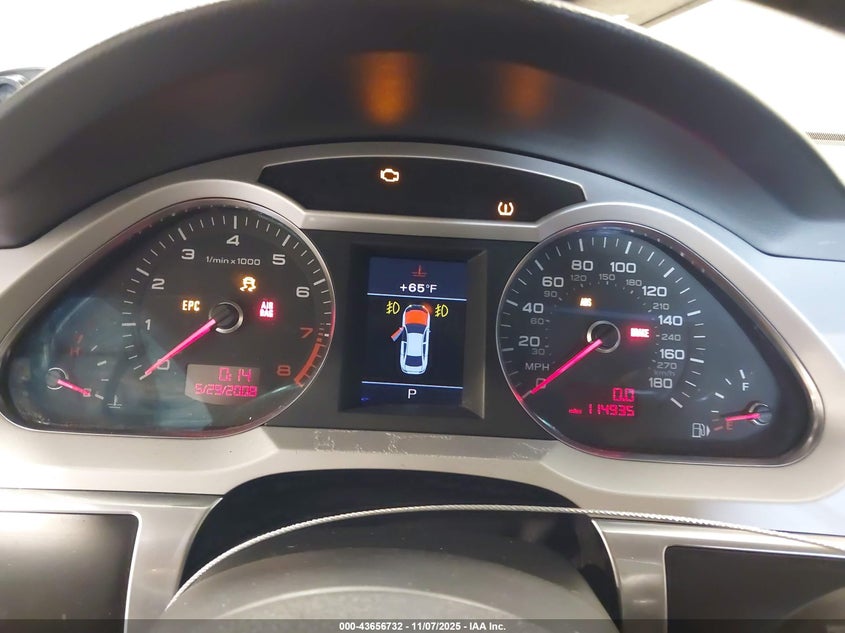 2009 Audi A6 3.0 Premium VIN: WAUWG74F89N010835 Lot: 43656732