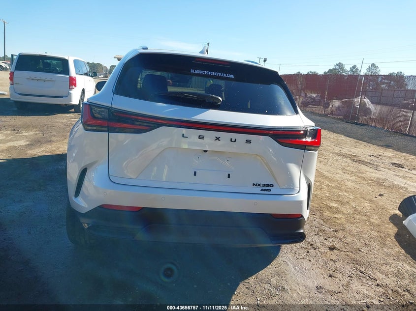 2025 Lexus Nx 350 Luxury VIN: 2T2HGCEZ9SC085299 Lot: 43656757