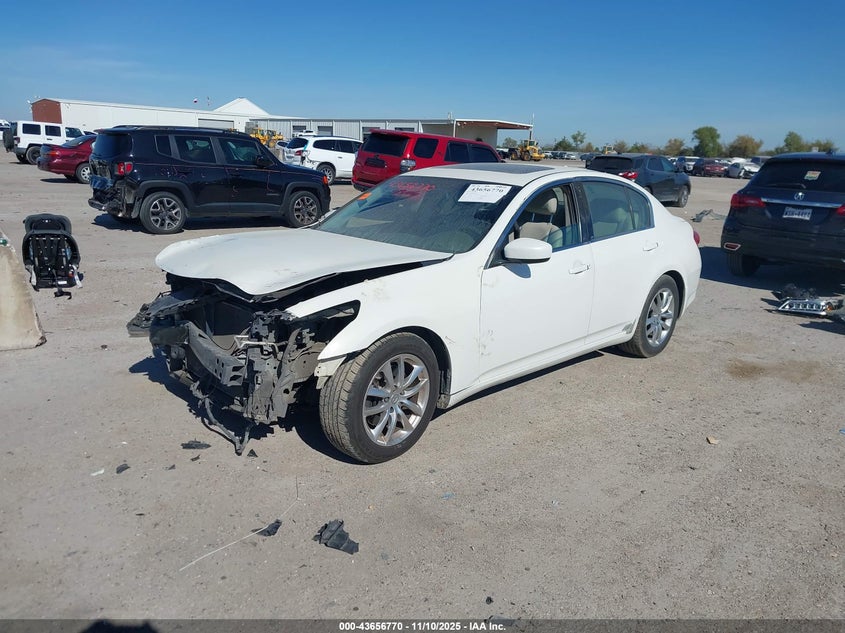 2011 Infiniti G37 Journey VIN: JN1CV6AP2BM502097 Lot: 43656770