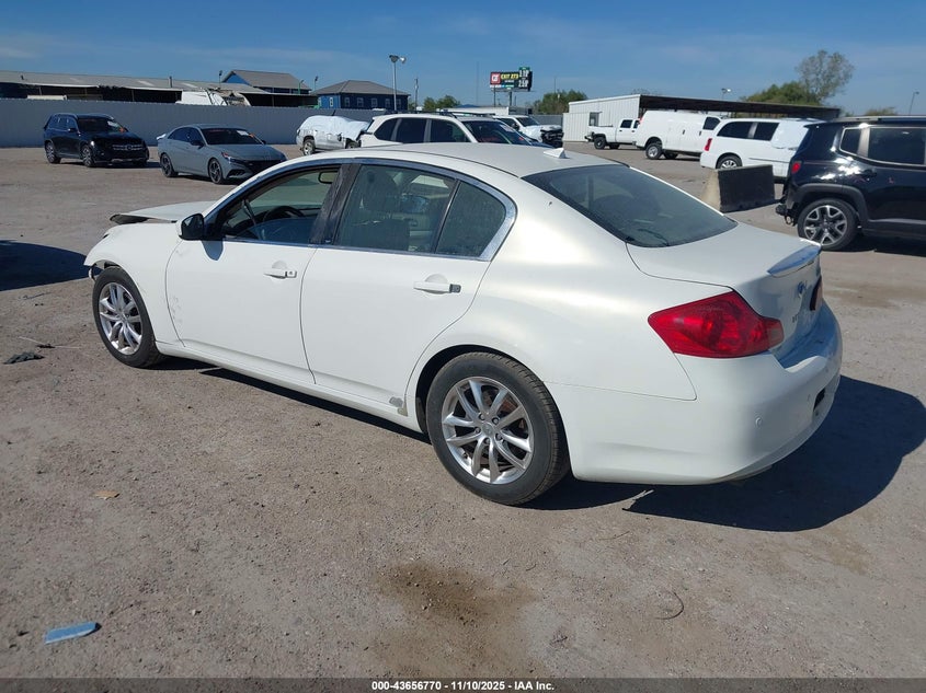 2011 Infiniti G37 Journey VIN: JN1CV6AP2BM502097 Lot: 43656770