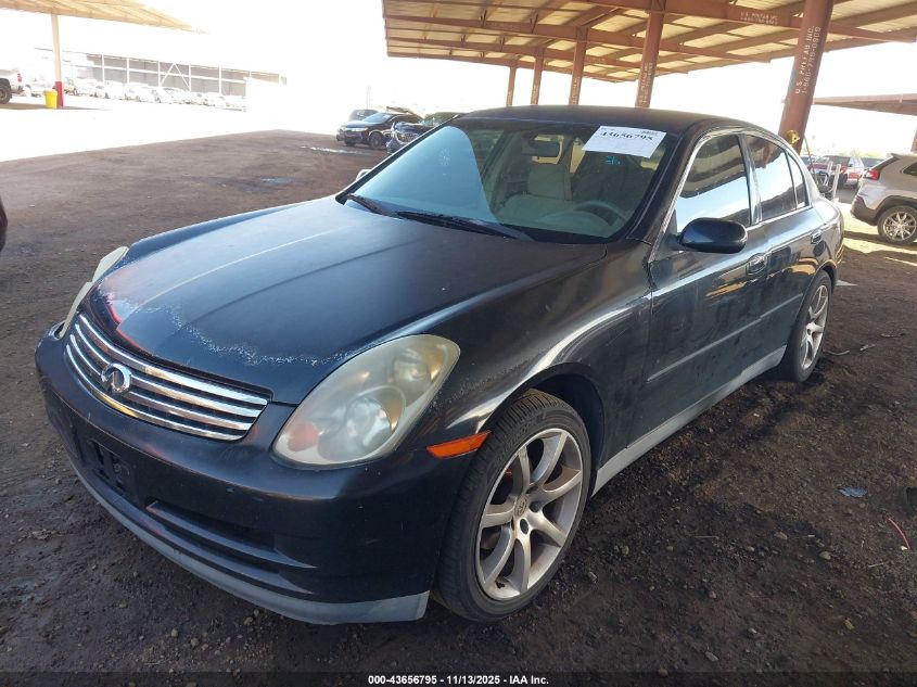 2003 Infiniti G35 Luxury VIN: JNKCV51E73M007786 Lot: 43656795