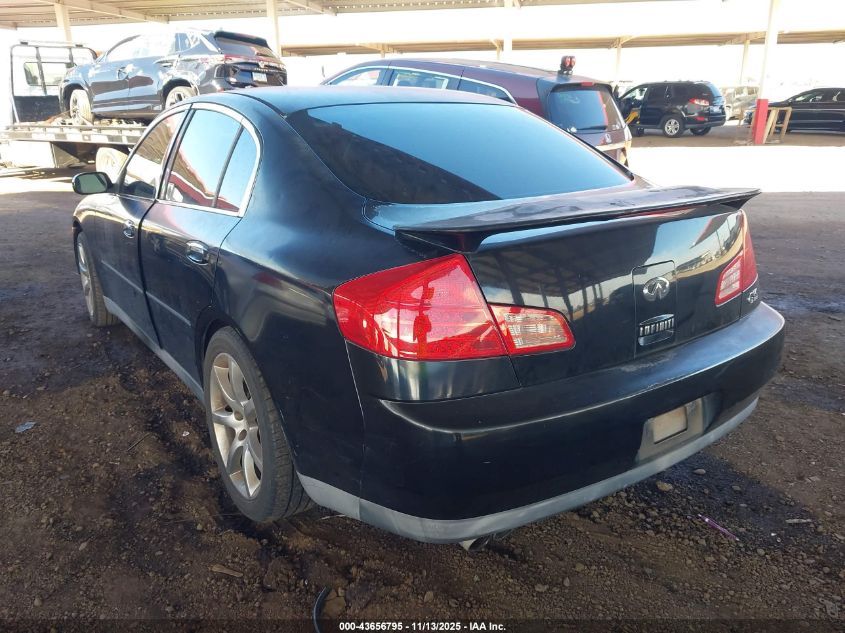 2003 Infiniti G35 Luxury VIN: JNKCV51E73M007786 Lot: 43656795