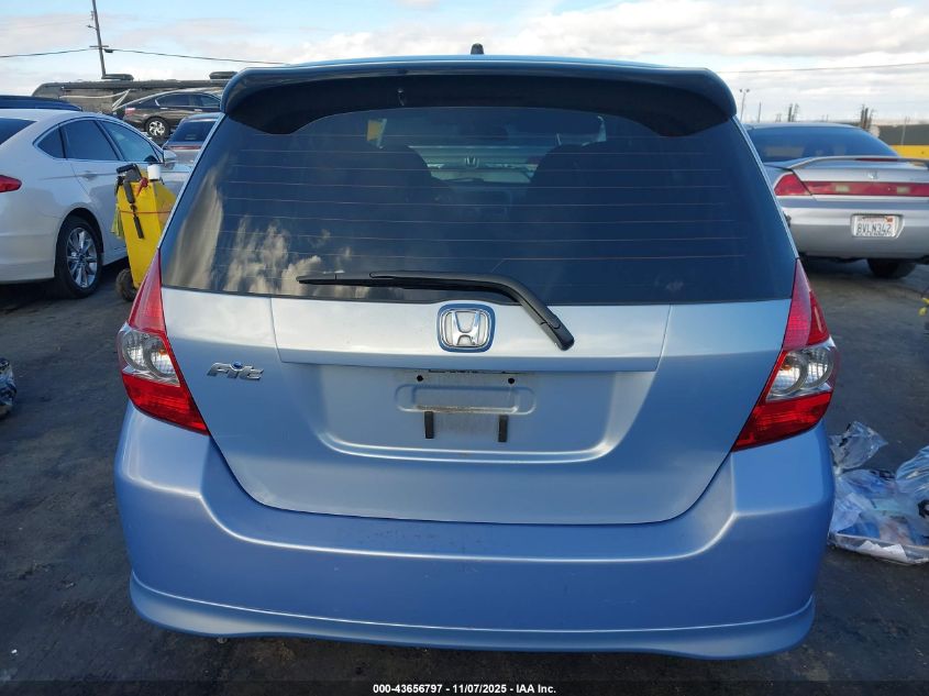 2008 Honda Fit Sport VIN: JHMGD38698S016239 Lot: 43656797