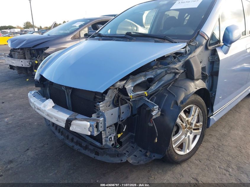 2008 Honda Fit Sport VIN: JHMGD38698S016239 Lot: 43656797