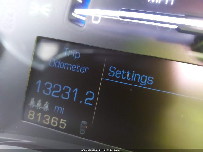 2013 Cadillac Srx Luxury Collection VIN: 3GYFNGE36DS654548 Lot: 43656800