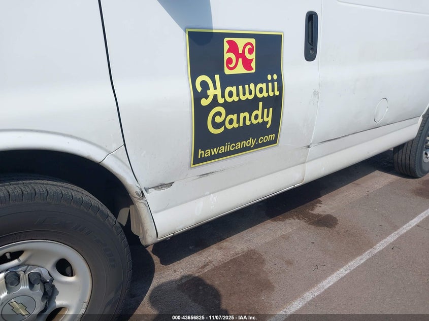 2011 Chevrolet Express 2500 Work Van VIN: 1GCWGFCG1B1189112 Lot: 43656825