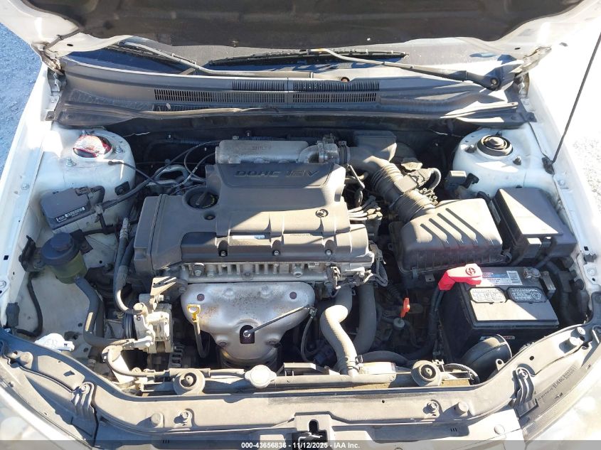 2009 Kia Spectra Ex VIN: KNAFE221195654998 Lot: 43656836