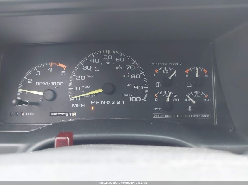 1995 Chevrolet Tahoe K1500 VIN: 1GNEK13K8SJ447375 Lot: 43656855