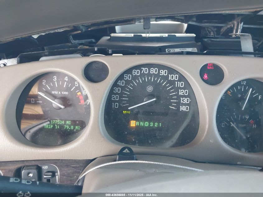 2003 Buick Lesabre Limited VIN: 1G4HR54K83U186929 Lot: 43656885