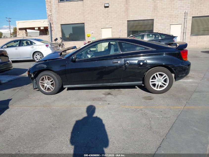 2002 Toyota Celica Gt VIN: JTDDR32T620141268 Lot: 43656890