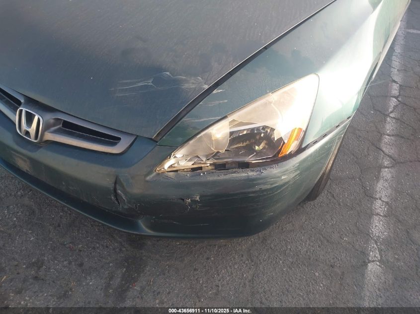 2003 Honda Accord 2.4 Lx VIN: JHMCM56313C040802 Lot: 43656911