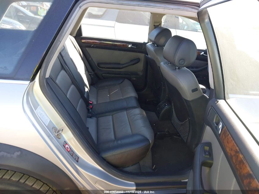 2001 Audi Allroad VIN: WAUYP54B31N100330 Lot: 43656950