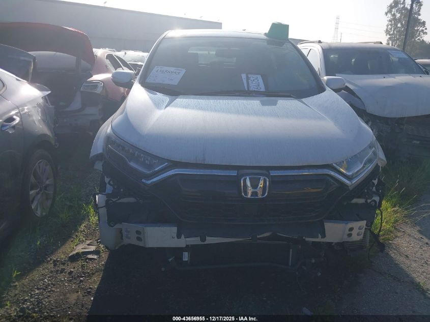 2022 Honda Cr-V Hybrid Ex-L VIN: 5J6RT6H82NL050295 Lot: 43656955