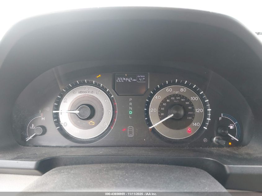 2011 Honda Odyssey Ex-L VIN: 5FNRL5H66BB040169 Lot: 43656959