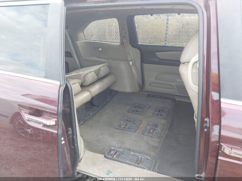 2011 Honda Odyssey Ex-L VIN: 5FNRL5H66BB040169 Lot: 43656959