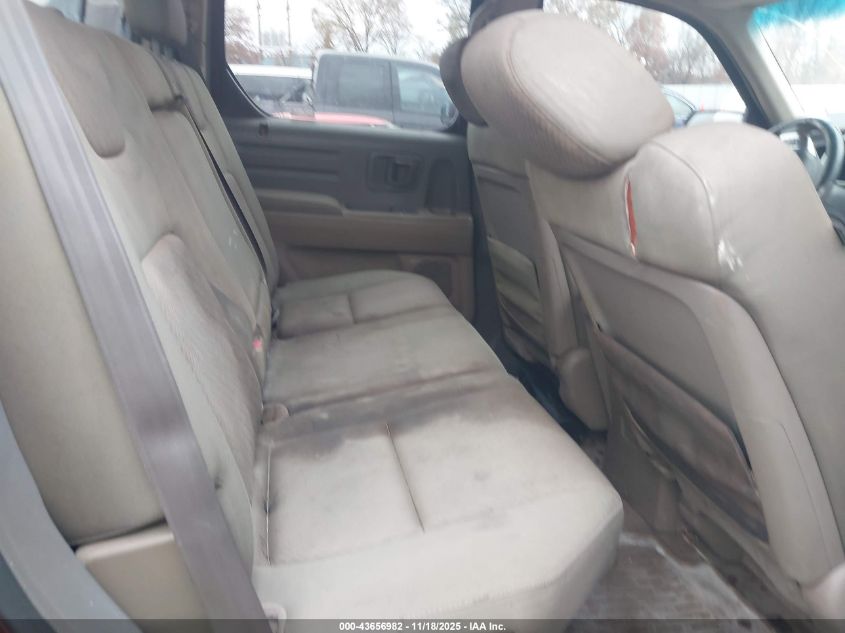 2008 Honda Ridgeline Rts VIN: 2HJYK16418H517484 Lot: 43656982