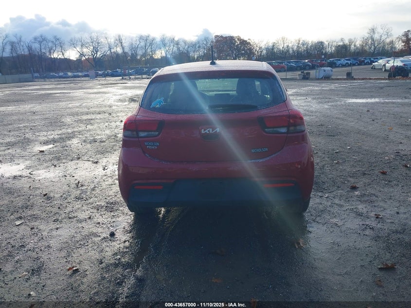 2022 Kia Rio 5-Door S VIN: 3KPA25AD5NE464235 Lot: 43657000