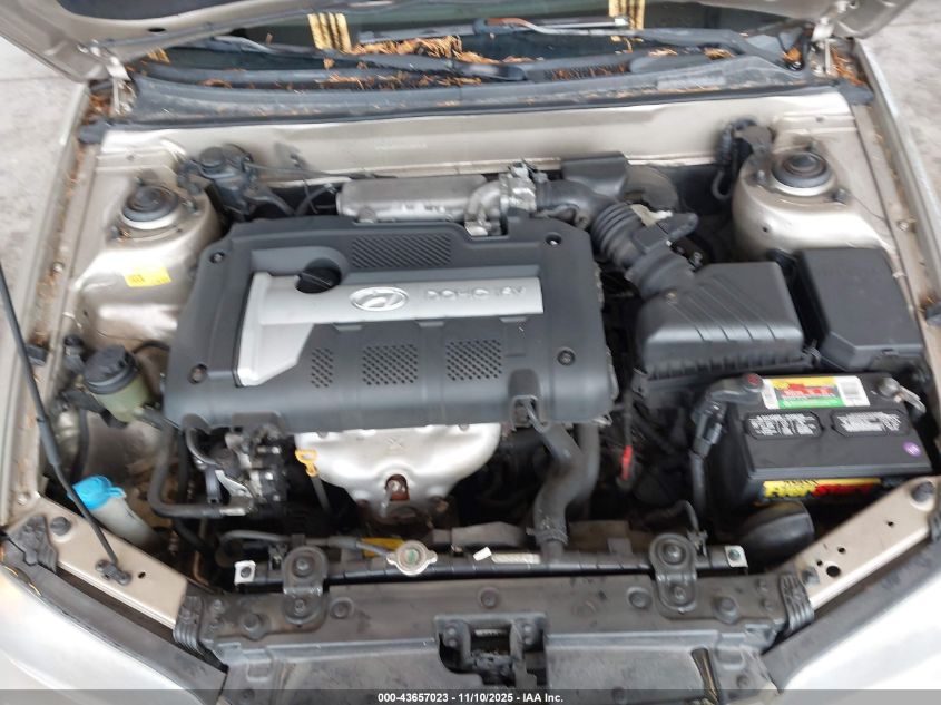 2005 Hyundai Elantra Gls/Gt VIN: KMHDN46D55U085918 Lot: 43657023